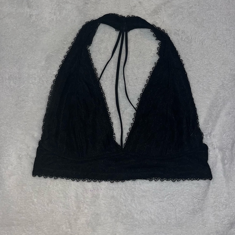 Urban Outfitters | Out from Under, Black Lace Strappy Bralette